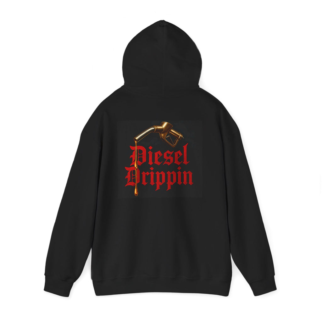 Diesel Drippin Hoodie — Streetwear Graphic Pullover