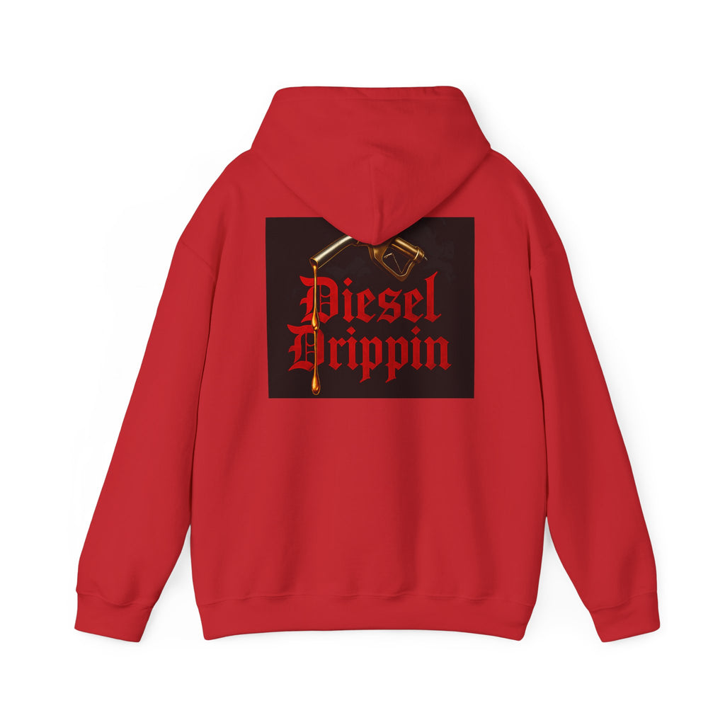Diesel Drippin Hoodie — Streetwear Graphic Pullover