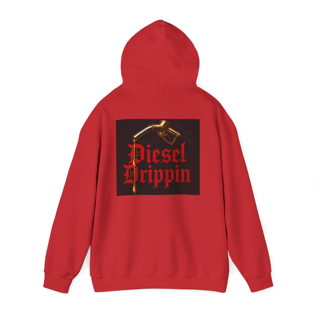 Diesel Drippin Hoodie — Streetwear Graphic Pullover
