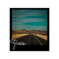 Hustle Road Photo Sticker — Retro Desert Drive Kiss-Cut Sticker