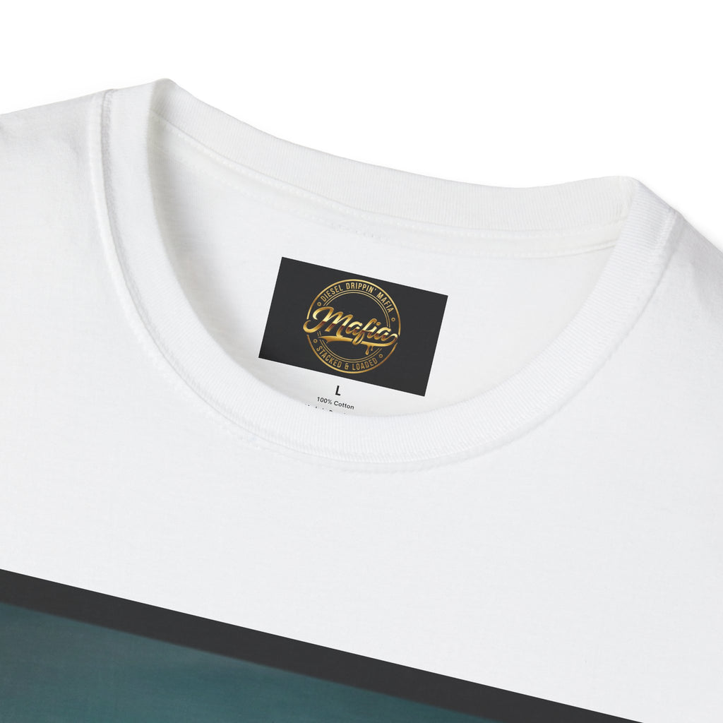 West Texas Desert tee shirt with “hustle" Signature