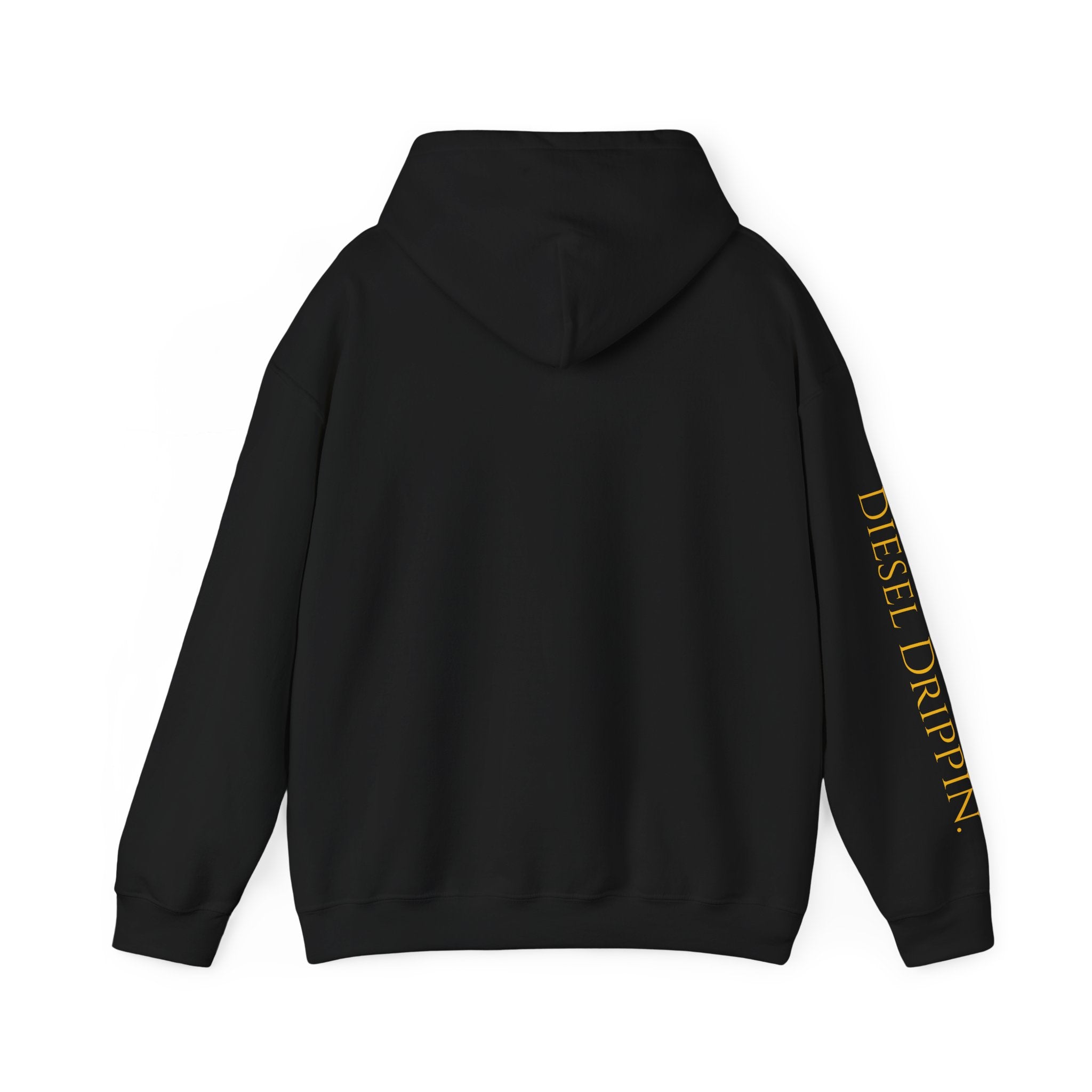 Diesel Drippin' Mafia Hoodie — Gold Truck Graphic Pullover