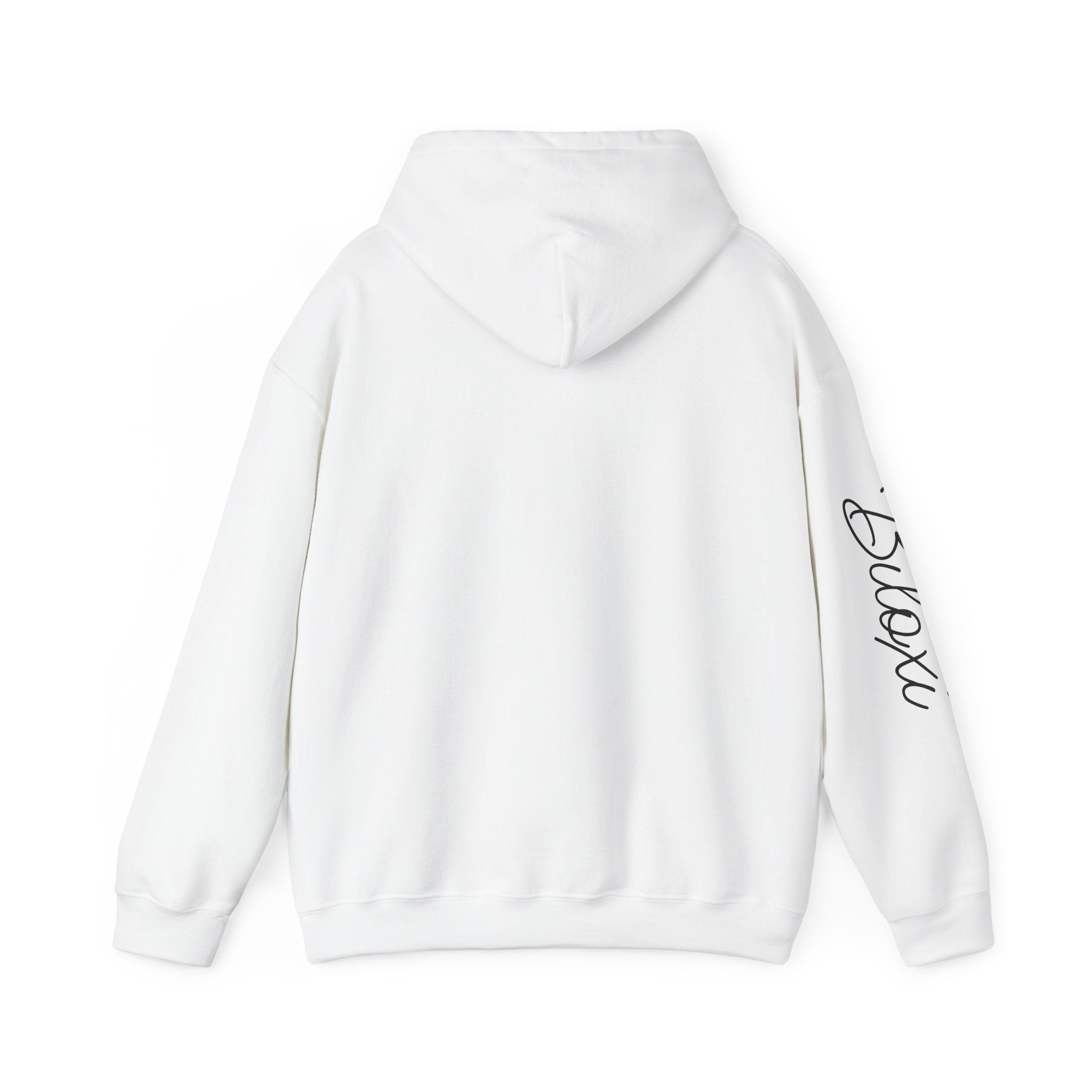 Biloxi, Sunset Beach Hoodie — ‘Relax’ Script Sleeve Pullover