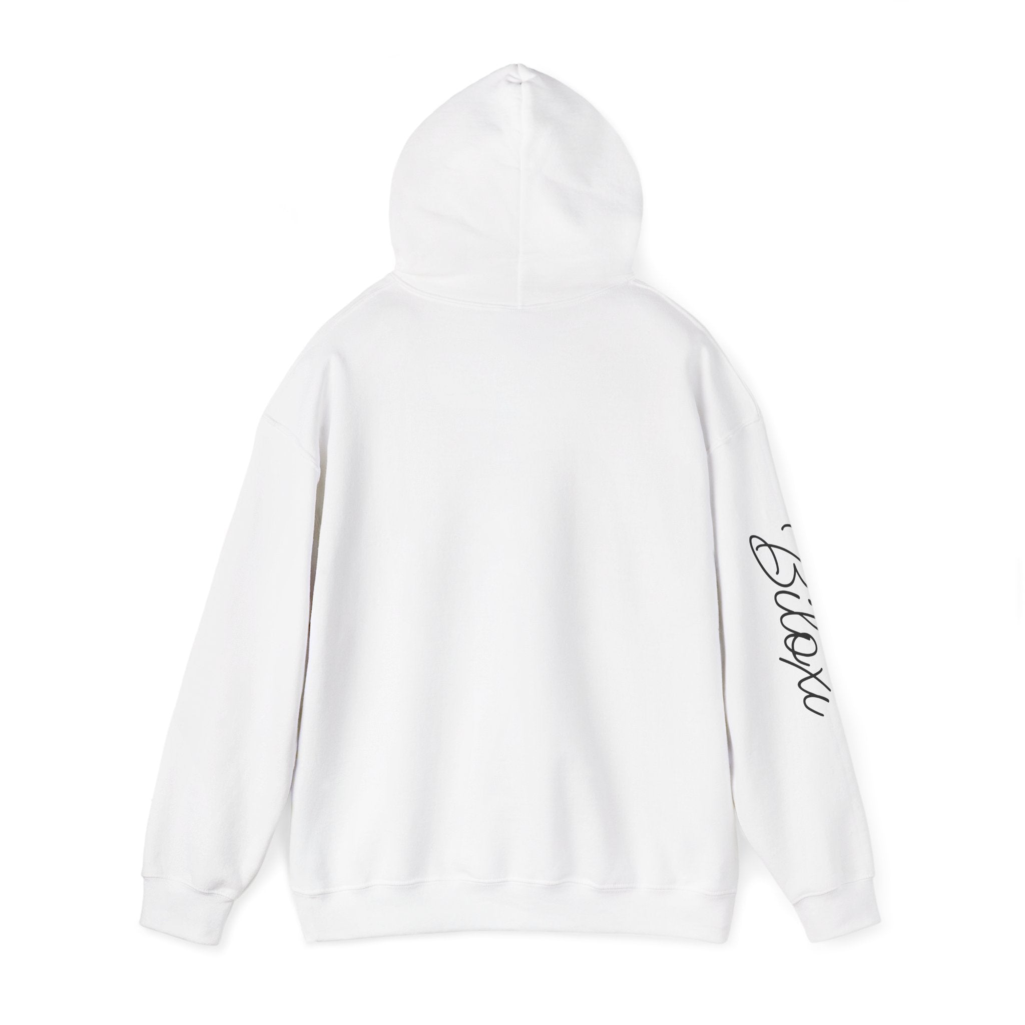 Biloxi, Sunset Beach Hoodie — ‘Relax’ Script Sleeve Pullover